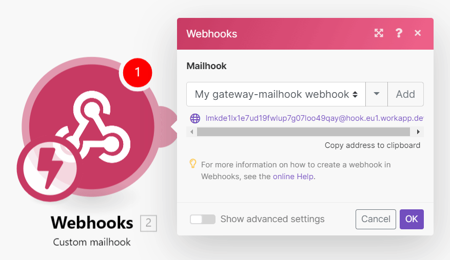 Make.com Webhook URL